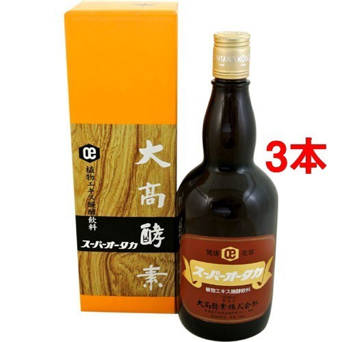 スーパーオオタカ(720ml*3コセット)[その他 酵母・酵素サプリメント]の通販は