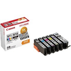 キヤノン 純正インクタンク XKI-N11+N10/6MP(1コ入)[インク] 5,055円