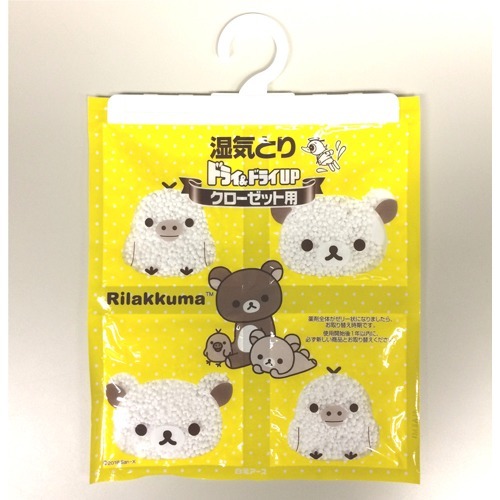 ドライ ドライup クローゼット用 リラックマ 130g 2シート入 クローゼット押入れ 除湿剤 防湿剤 乾燥剤 の通販はau Pay マーケット 爽快ドラッグ