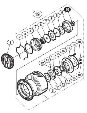 ●シマノ　13ステラSW 5000HG(030634)用 純正標準スプール (パーツ品番10HQA)　【キャンセル及び返品不可商品】 19,580円