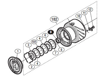 ●シマノ 14ステラC3000(032447)用 純正標準スプール (パーツ品番109FH) 【キャンセル及び返品不可商品】 の通販は