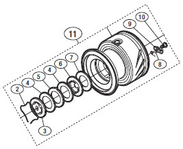 ●シマノ　15 ストラディック 4000 (034151)用 純正標準スプール (パーツ品番1089S)　【キャンセル及び返品不可商品】 の通販は 5,591円