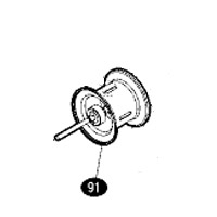 ●シマノ　16 スティーレ 101XG (8.0) 左ハンドル (035271)用 純正標準スプール (パーツ品番13AV4)　【キャンセル及び返品不可商品】