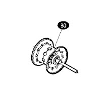 ●シマノ　16 メタニウムMGL (6.2) 右ハンドル (035301)用 純正標準スプール (パーツ品番13GU5)　【キャンセル及び返品不可商品】
