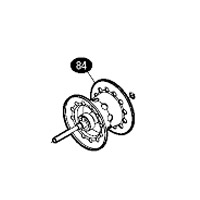 ●シマノ　16アンタレスDC (左ハンドル) (035189)用 純正標準スプール (パーツ品番13GNN)　【キャンセル及び返品不可商品】