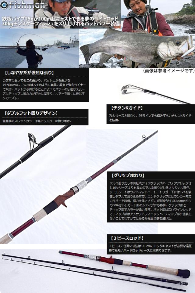 ●【送料無料】Fishman フィッシュマン　BRIST ブリスト VENDAVAL ベンダバール 8.9M (FBR-8.9M)