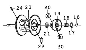 3号ページ ○ダイワ タトゥーラ103HL-TW(4960652877671)用 純正標準スプール