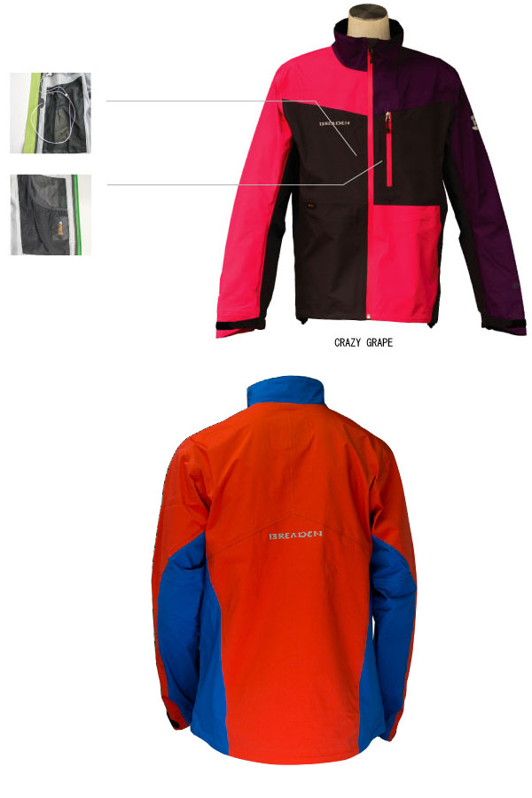 ○ブリーデン BREADEN レインジャケット フィッシングSP eVent