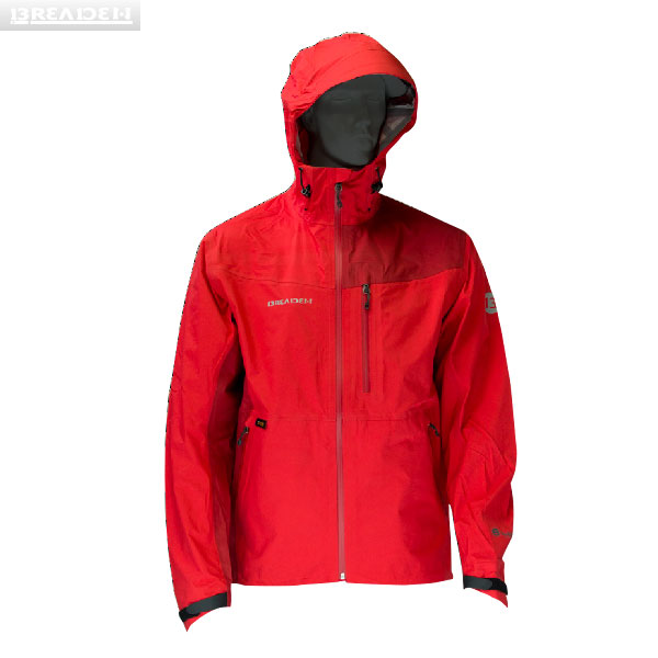 ●ブリーデン BREADEN　レインジャケット フーディ eVent REDWINE（レッドワイン） 【ri24】