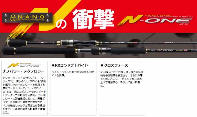 メジャークラフト N One エヌワン アジング Nsl S6aji ソリッドティップモデル の通販はau Wowma バスメイトインフィニティ