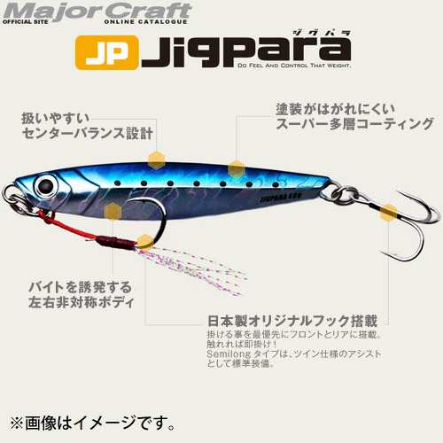 メジャークラフト ジグパラ ショート Jps 60g メール便配送可 の通販はau Pay マーケット バスメイトインフィニティ