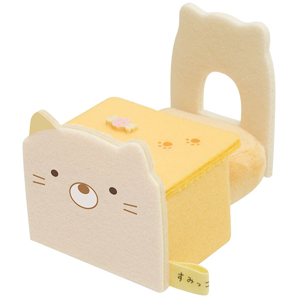 すみっコぐらし てのりぬいぐるみ (机といすのセット・ねこ) MX39601 【つくえと椅子 白熊 すみっこぐらしのおべんきょう 学校】