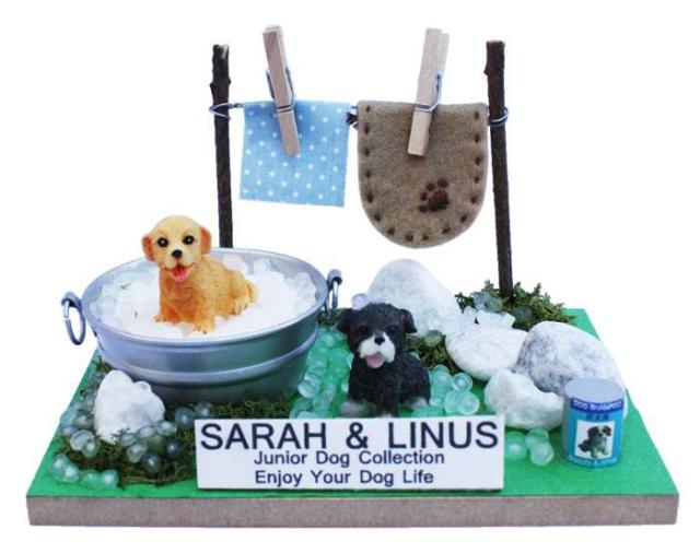 ビリーの手作りドールハウスキット わんこのオブジェキット サラ ライナス 工作模型 ミニチュア 手芸 イヌ 犬 の通販はau Pay マーケット ユウセイ堂