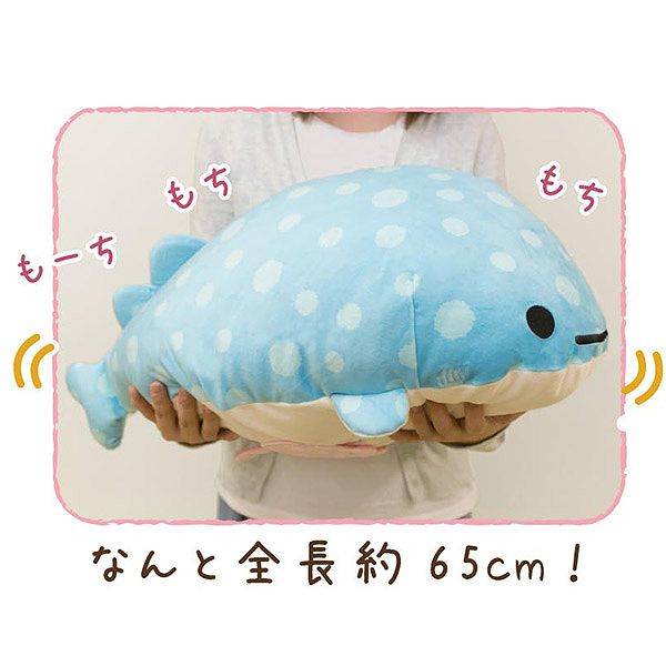 じんべえさん スーパーもーちもち特大抱きぐるみ ゆったりじんべえらいふ ぬいぐるみ Mr ジンベエさん 抱きまくら の通販はau Pay マーケット ユウセイ堂