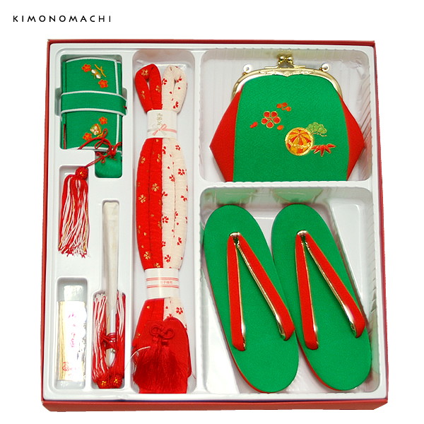 七五三 小物セット 緑色 毬の刺繍 お正月にも 箱迫 バッグ 草履 帯締め 末広 お守り 七五三小物 女児小物 箱迫セット 送料無料 Ssの通販はau Pay マーケット 京都きもの町