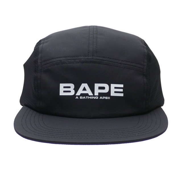 エイプ A Bathing Ape Jet Cap Black 新品 265001165011 ヘッド