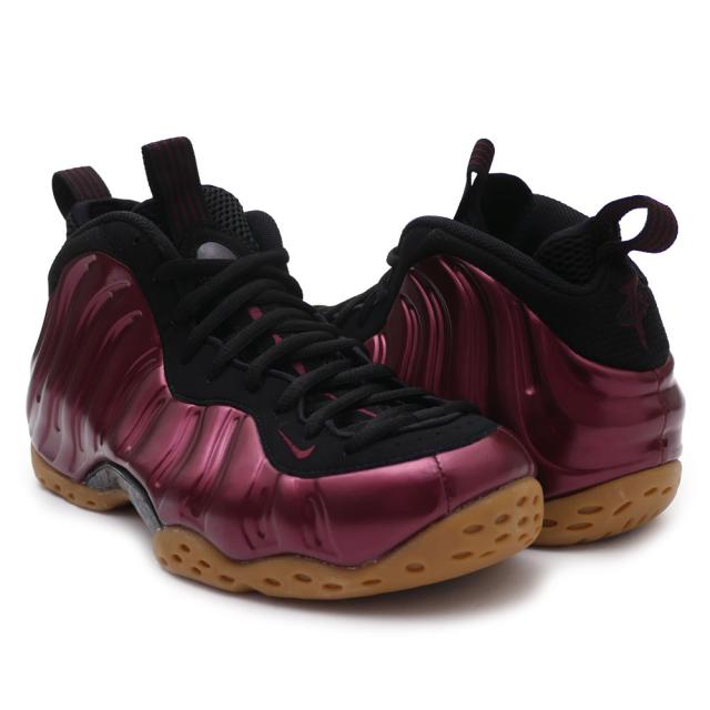 nike foamposite maroon