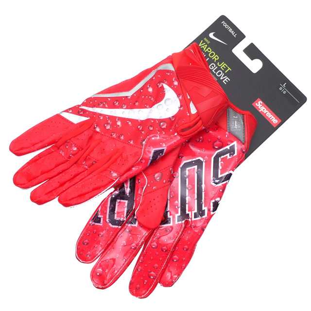 indre syndrom Interaktion シュプリーム SUPREME x ナイキ NIKE Vapor Jet 4.0 Football Gloves RED 【新品】  290004877033 グッズの通販はau PAY マーケット - クリフエッジ