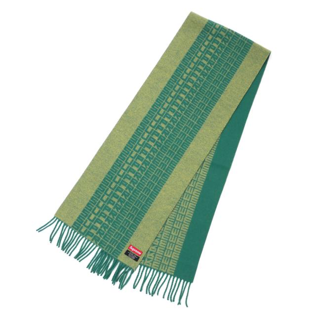 supreme logo repeat scarf