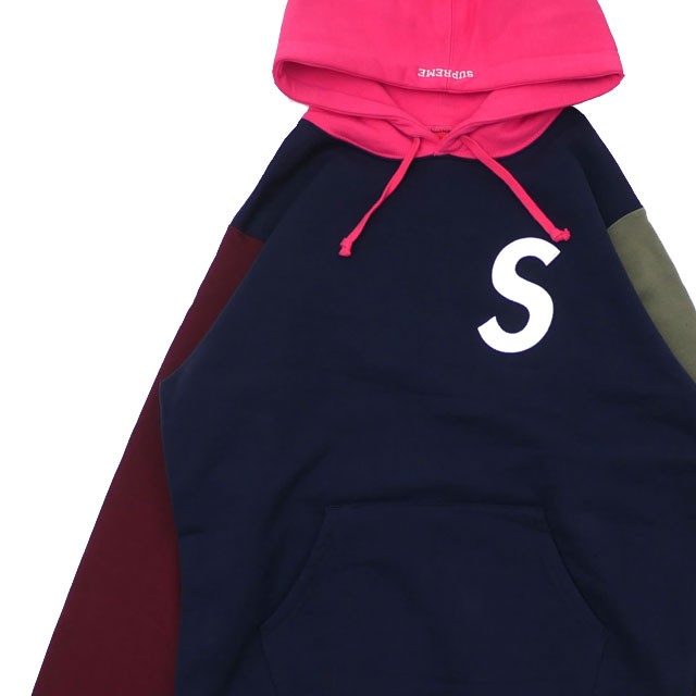 supreme colorblocked hoodie