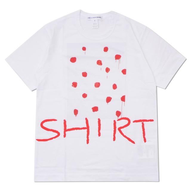 comme des garcons shirt red