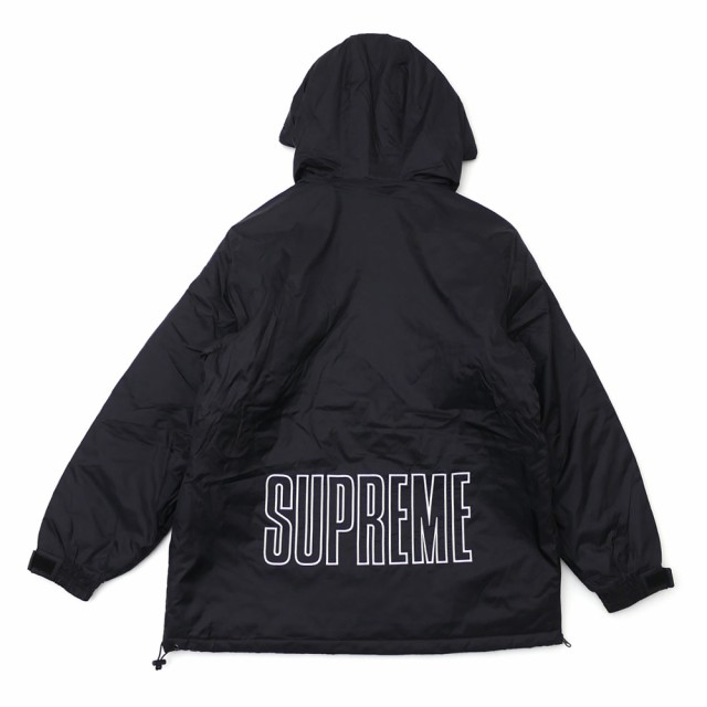 supreme champion pullover parka black