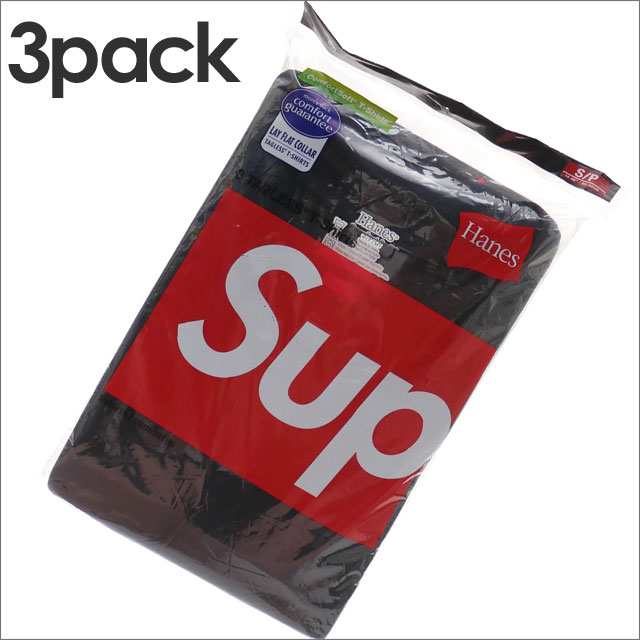 supreme hanes tee 3 pack