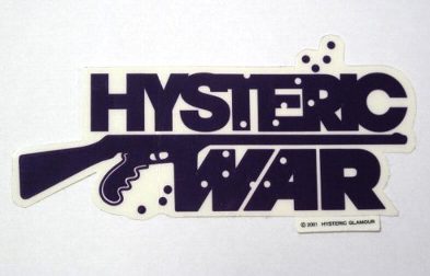 ヒステリックグラマー ステッカー ヒステリックウォーの通販はau Wowma 雑貨マックス