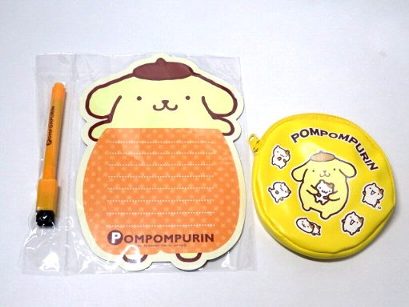 サンリオ ポムポムプリン ポーチとメッセージボードのセットの通販はau Pay マーケット 雑貨マックス