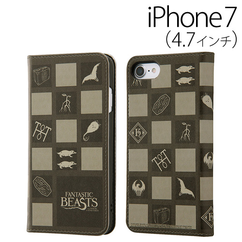 Iphone7 4 7インチ 専用 スマホブックカバーケース 手帳型ケース ファンタスティック ビースト10 Ij Wp7lc Fb010の通販はau Pay マーケット スマホ キャラグッズの ビッグスター