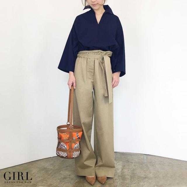 トップス ブラウス プルオーバー デザインカットソー Tシャツ レディース シャツ 長袖 厚手 カジュアル ビジネス 春 夏 ホワイト ストラの通販はau Pay マーケット パーティードレス通販girl