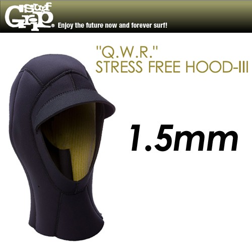 Surfgrip サーフグリップ 防寒対策 ヘッドキャップ 18fw 1 5mm Q W R Stress Free Hood Iiiの通販はau Wowma サーフィン スケートボード横乗り系の専門ショップ サーファーズガイド