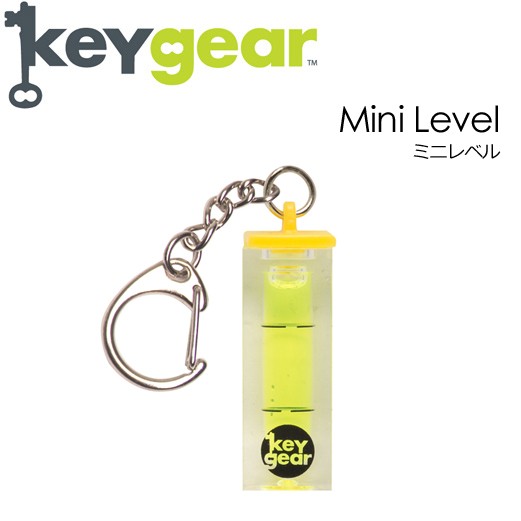 Keygear キーギア キーホルダー 水平 工具 Mini Level ミニレベルの通販はau Pay マーケット サーフィン スケートボード横乗り系の専門ショップ サーファーズガイド