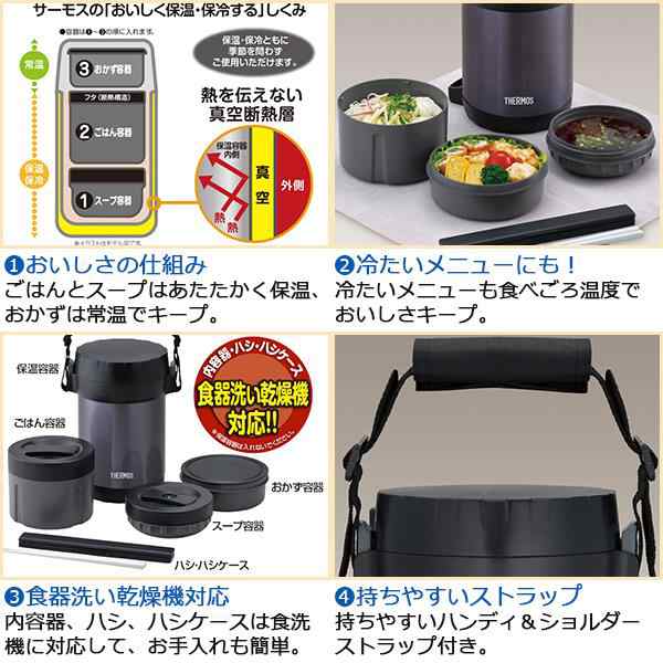 THERMOS(サーモス)ステンレスランチジャー JBG1801 約1.3合 弁当箱 保温 ランチボックスsl1706の通販はau PAY マーケット  - Ｓｅａｌａｓｓ（シーラス）