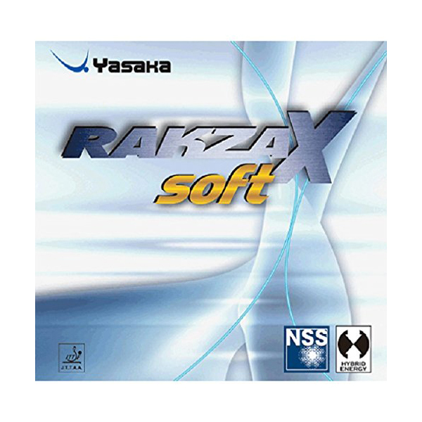 ヤサカ ラクザXソフト ブラック 中厚 [卓球ラバー ノンスリップシート裏ソフトラバー]の通販は