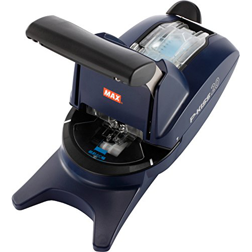 MAX 1318-PH90004 紙針ホッチキス ネイビーブルー P-KISS20/NB