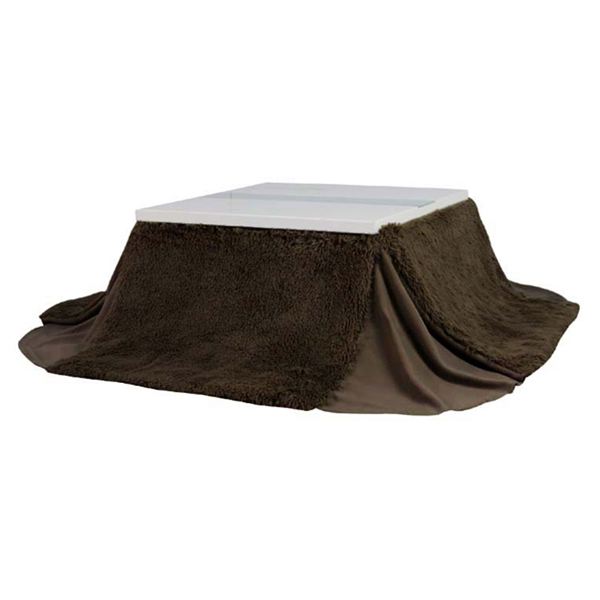 こたつ 布団 省スペース AZUMAYA KK-575BR [こたつ掛け布団 75×75タイプ ブラウン] メーカー直送の通販は 5,159円