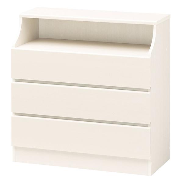 白井産業 CSC-9090HWH ホワイト CHESCA(チェスカ) [チェスト 組立品] メーカー直送の通販は