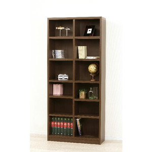 クロシオ 強化棚シェルフ 80-180 4022 ブラウン【組立式】 メーカー直送の通販は 14,664円