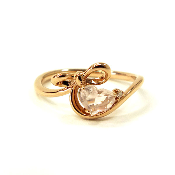 Samantha Tiara K18 ピンクゴールド ハートエタニティリング Samantha Tiara K18 ピンクゴールド ハートエタニティリング