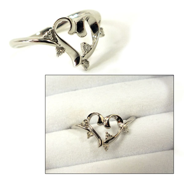 サマンサティアラ K18WG Dia ホワイトゴールド 11号 ダイアモンド 指輪 リング サマンサティアラ K18WG Dia ホワイトゴールド 11号 ダイアモンド 指輪