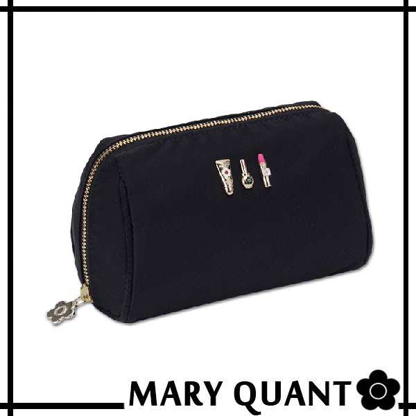 マリークワント Mary Quant マリクワ マリークアント バッグ 3cosmetics2 オーバルポーチ ブラック の通販はau Pay マーケット Josblandselectshop