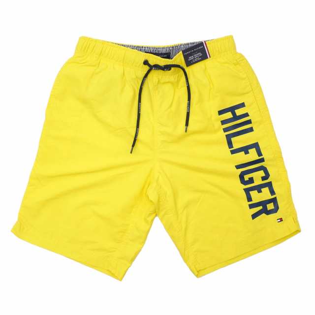 yellow tommy hilfiger swim shorts