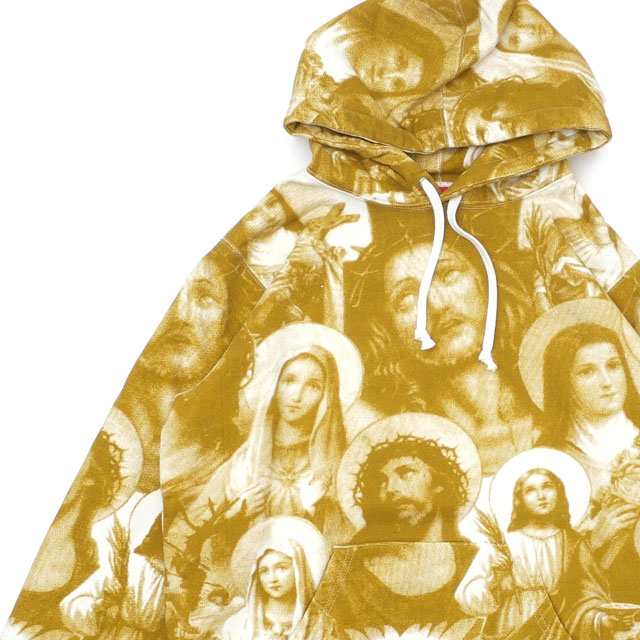 jesus and mary hooded sweatshirt supreme