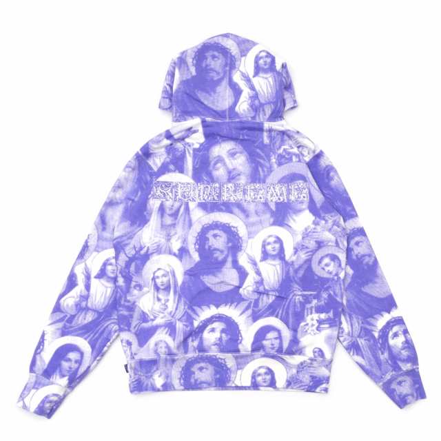 supreme mary and jesus hoodie