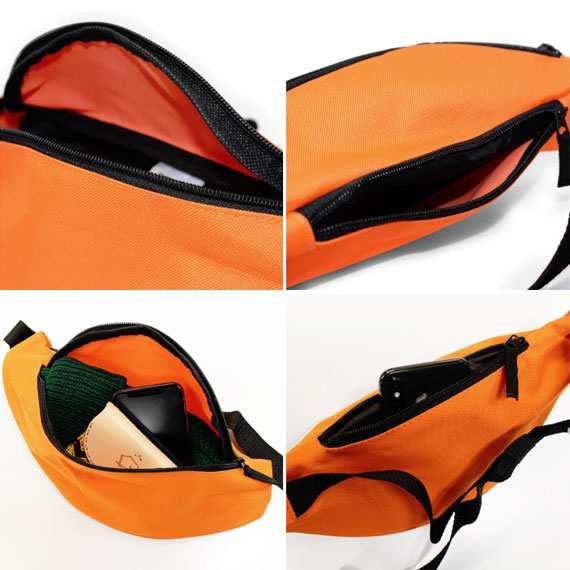 Orange best sale belt bag