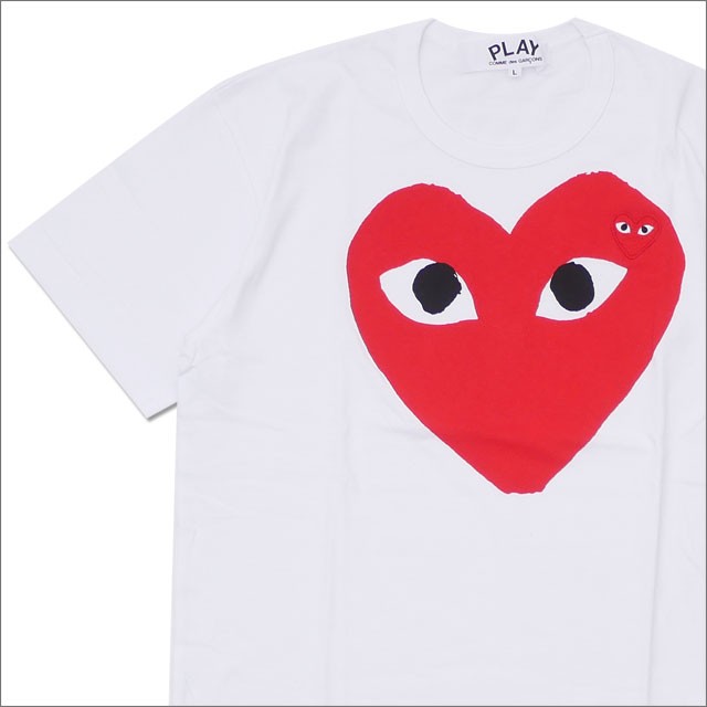 PLAY COMME des GARCONS 半袖Tシャツ (新品) 日本未入荷 67.0%OFF www