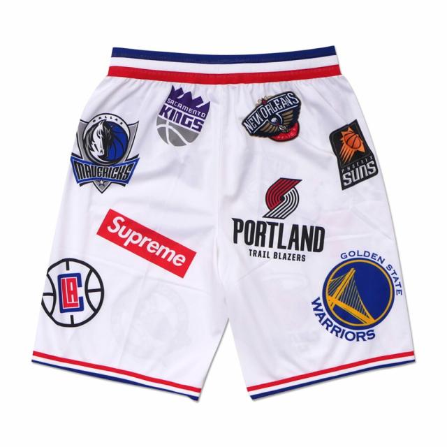 supreme white shorts