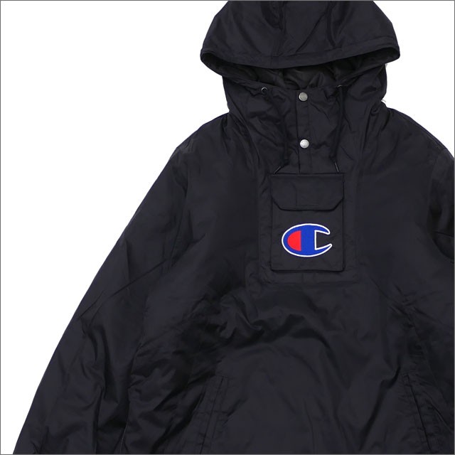 supreme champion hoodie black