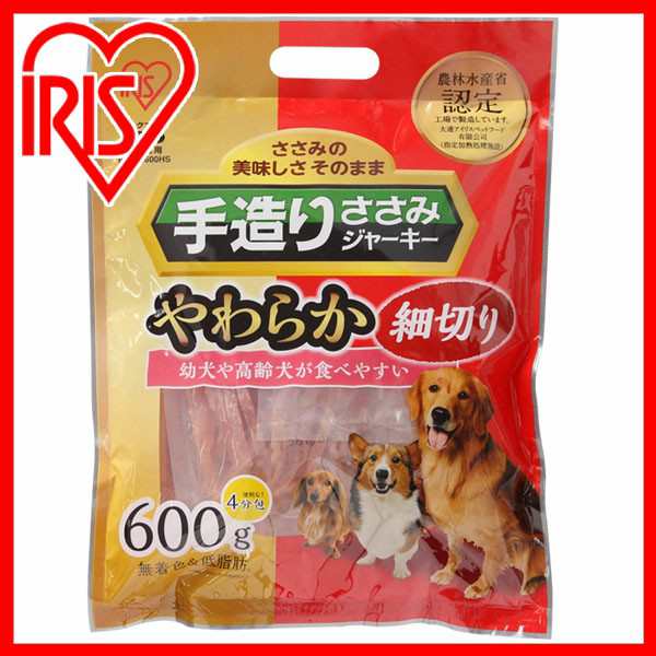 手造りささみ細切り 600g 犬のおやつ おやつ 犬 ジャーキー 犬用 フード ペットフード P Tss 600hs アイリスオーヤマの通販はau Pay マーケット アイリスプラザ Au Payマーケット店